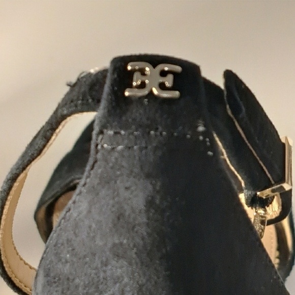 Sam Edelman Odila Scallop Block Heel Sandals 6.5 - Picture 6 of 10